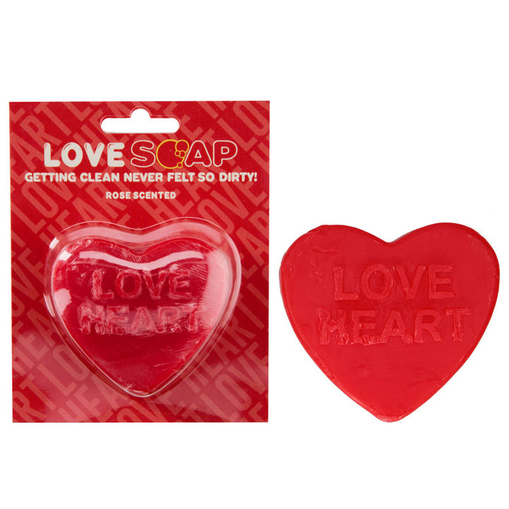 S-LINE Heart Soap - Rose Scented