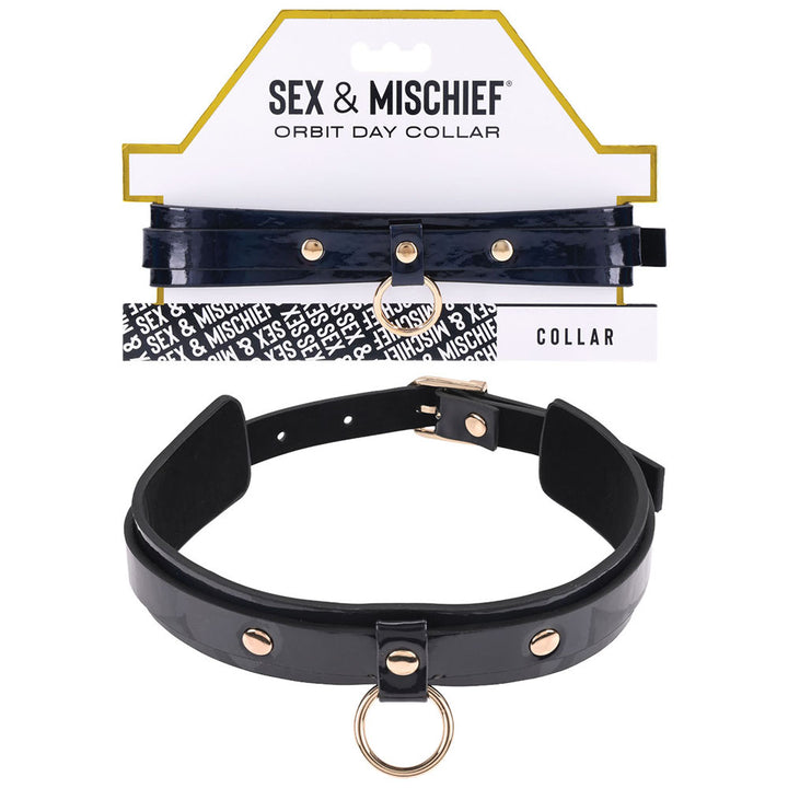 Sex & Mischief Orbit Day Collar - Black