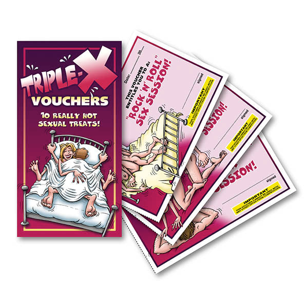 Triple-X Vouchers - Set of 10 Vouchers