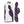 Vive Niva Rotating Vibrator - Purple