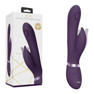 Vive AIMI Pulse Wave Swinging G-Spot Rabbit - Purple