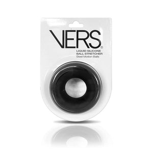 VERS Liquid Silicone Steel Motion Ball Stretcher Ring - Black