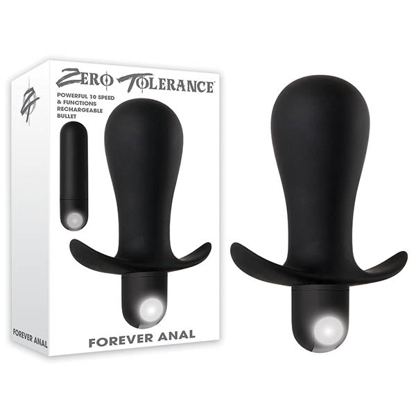 Zero Tolerance Forever Anal - Black 7.6 cm (3'')') USB Rechargeable Butt Plug