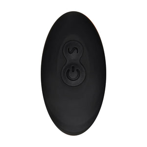 Zero Tolerance Strapped & Tapped - Black Heating Anal Plug with Cock Ring