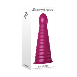 Zero Tolerance Everest - Burgundy Giant Butt Plug