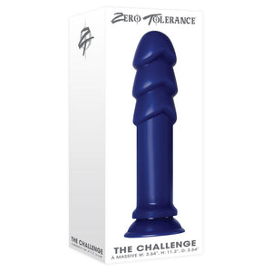 Zero Tolerance The Challenge - Blue Giant Butt Plug