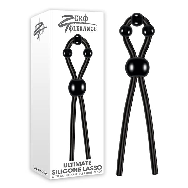 Zero Tolerance Ultimate Lasso - Adjustable Cock Ring - Black