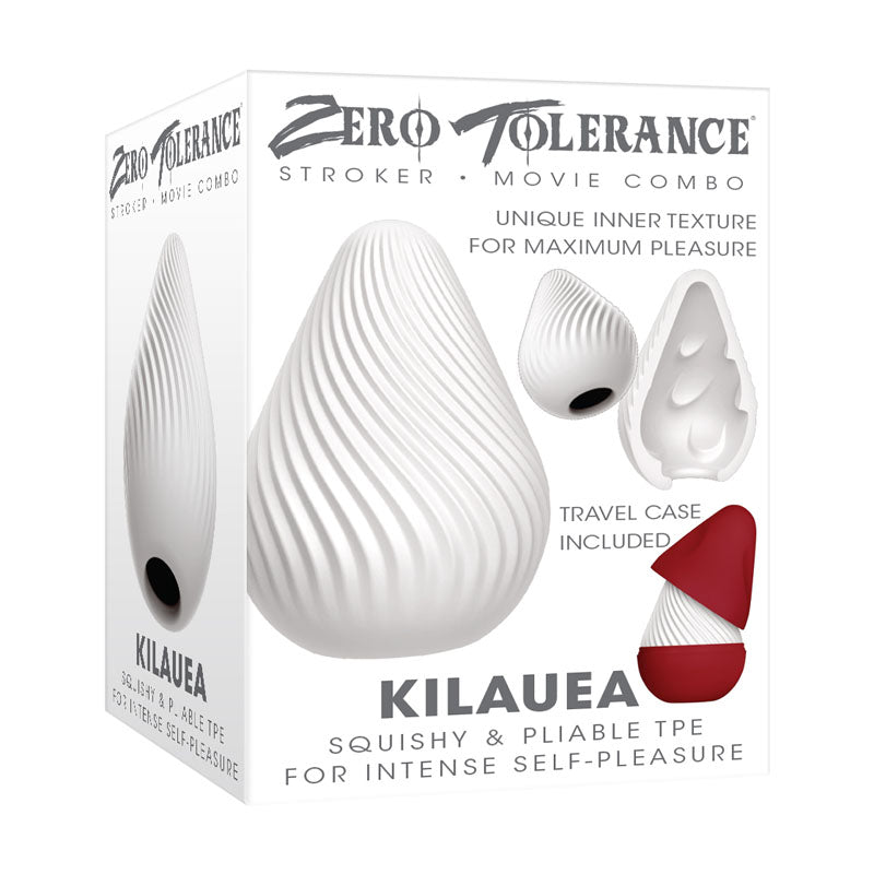 Zero Tolerance KILAUEA - White Mini Stroker Egg