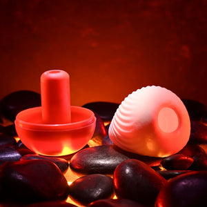 Zero Tolerance Vesuvius - White Mini Stroker Egg