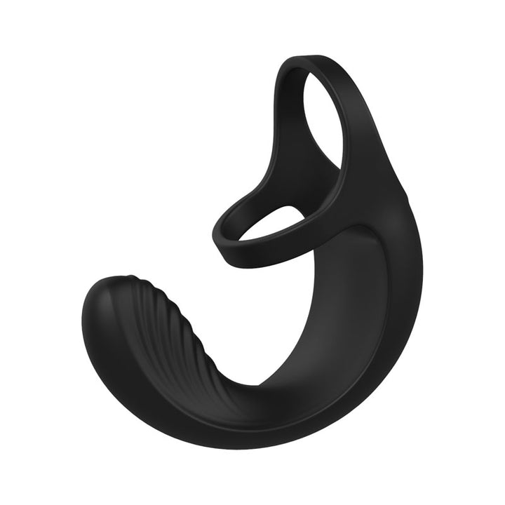 Zero Tolerance Vibrating Ball Cradle Cock Ring - Black