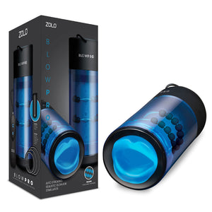 Zolo BlowPro - Blue Powered Auto Masturbator
