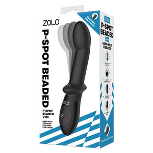 Zolo P-Spot Beaded - Black - Prostate Massager