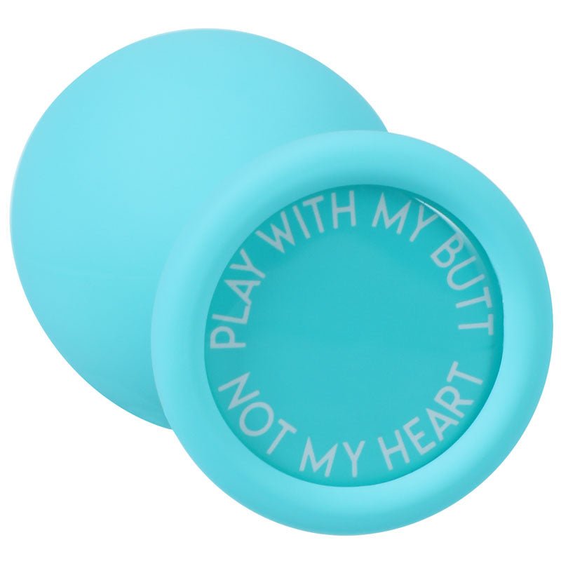 A-Play - Silicone Trainer Teal Butt Plug Set - Set of 3 Sizes