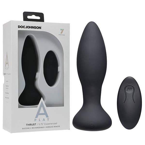 A-Play - Thrust Experienced Rechargeable Black Anal Plug