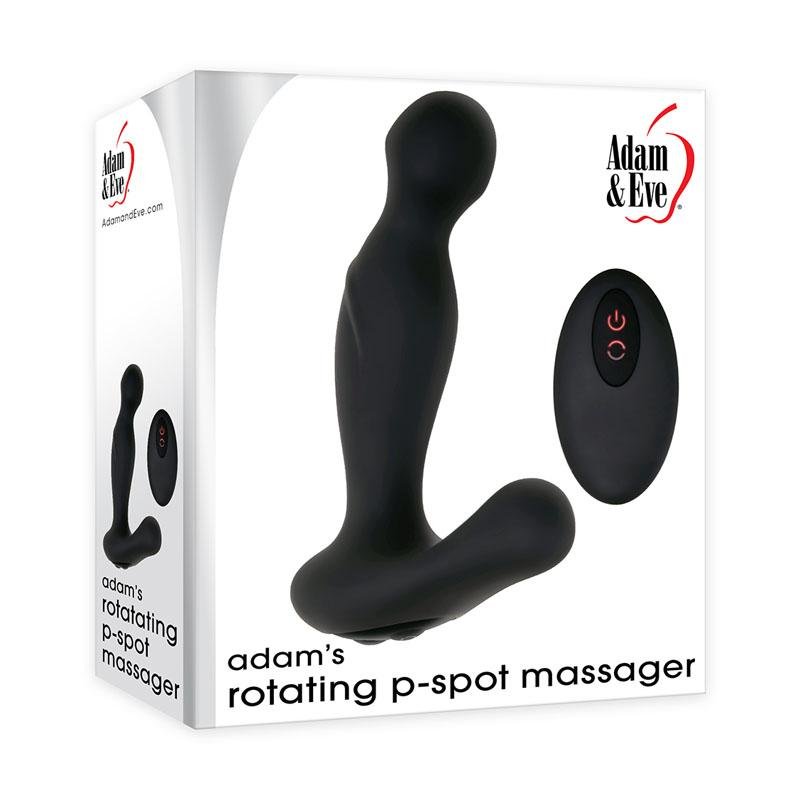 Adam & Eve Rotating P-Spot Massager with Wireless Remote