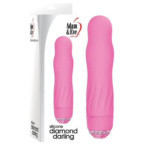 Adam & Eve Diamond Darling - Pink 10.25 cm Vibrator