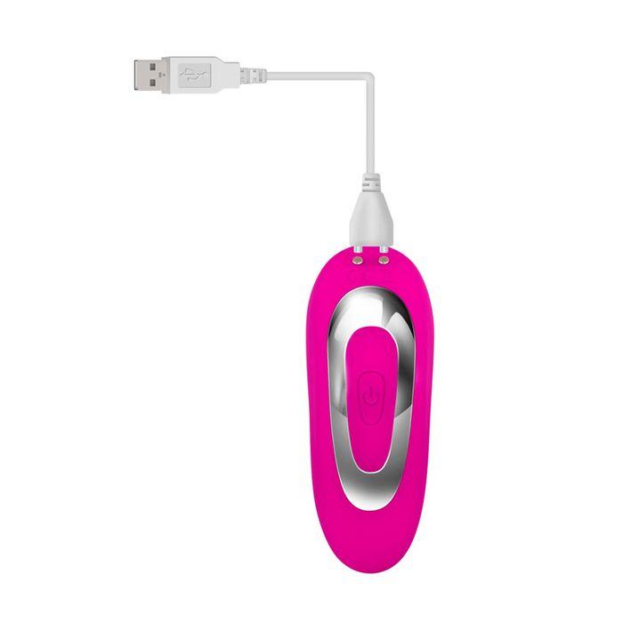 Adam & Eve Dual Entry Vibe with Remote Control - Pink