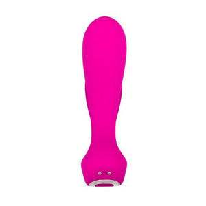 Adam & Eve Dual Entry Vibe with Remote Control - Pink