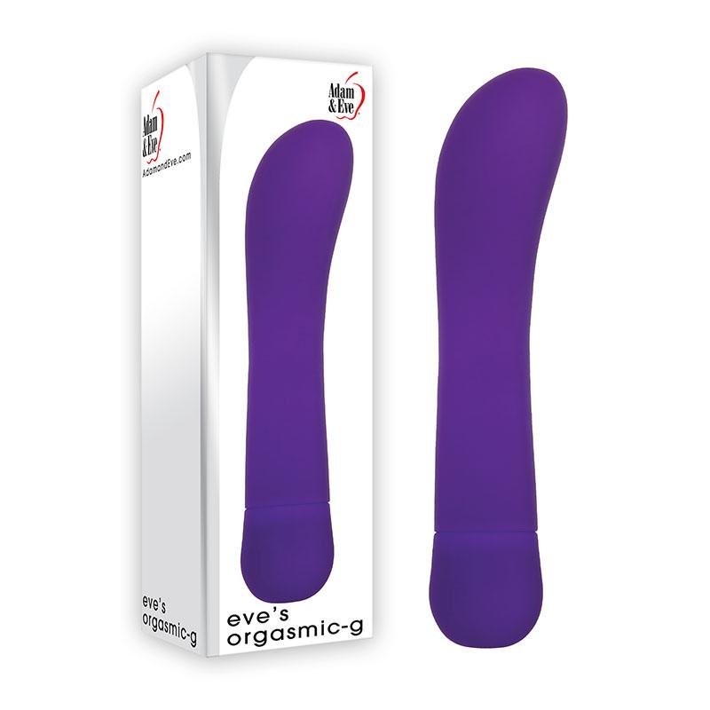 Adam & Eve Eve's Orgasmic-G Purple Vibrator