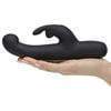 Adam & Eve The Midnight Rabbit - Black 20.3 cm (8'') Rabbit Vibrator