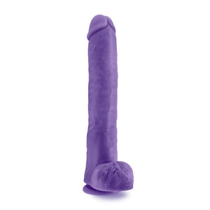 Au Naturel Bold Daddy 14 Inch Dong - Purple