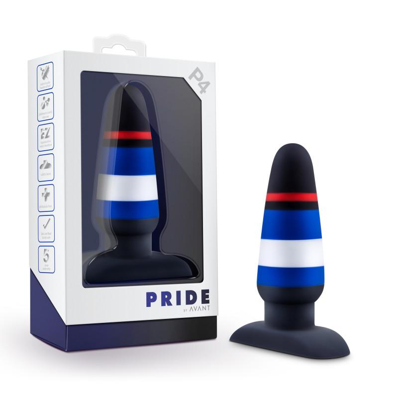 Avant Pride P4 - Power Play - Coloured Butt Plug