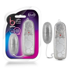 B Yours Glitter Silver Power Bullet 