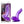 B Yours Sweet n' Hard 8 - Purple 16.5 cm Dong