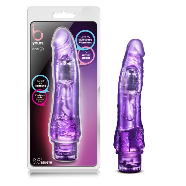 B Yours - Vibe #7 - Purple 8.5 Inch Vibrator