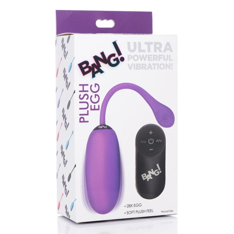Bang! 28X Plush Egg & Remote - Purple 