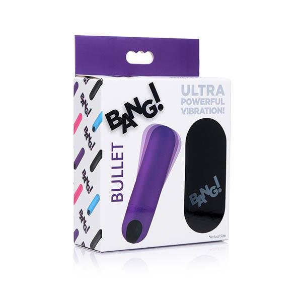 Bang! Bullet - Purple Bullet with Wireless Remote