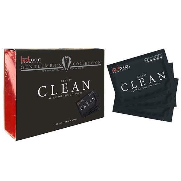 Bedroom Products Clean Cleansing Wipes - 10 Pack