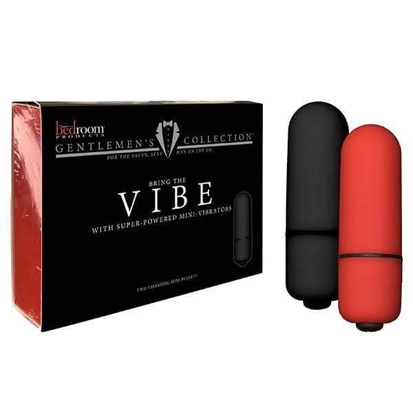 Bedroom Products Vibe Black & Red Bullets - 2 Pack