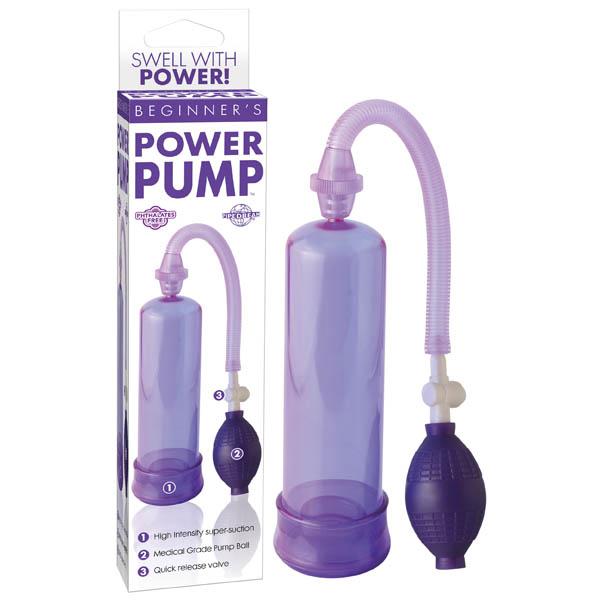 Beginner's Power Pump - Purple Penis Pump