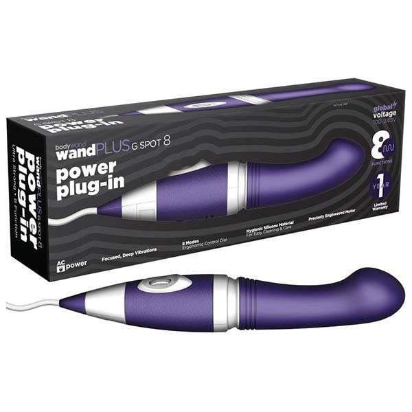 Bodywand Plus G-Spot 8 - Purple Mains Powered Massager Wand