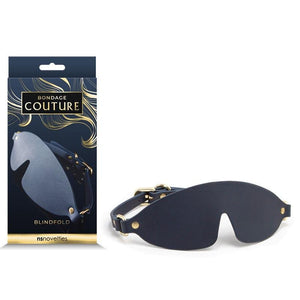 Bondage Couture Blindfold - Blue Eye Mask