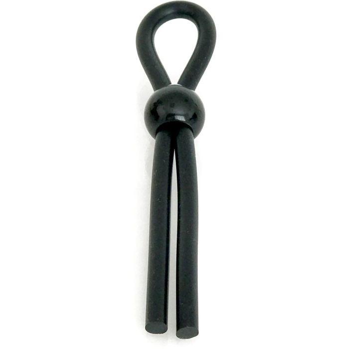 Boneyard Adjustable Single Cock Ring - Black