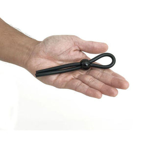 Boneyard Adjustable Single Cock Ring - Black