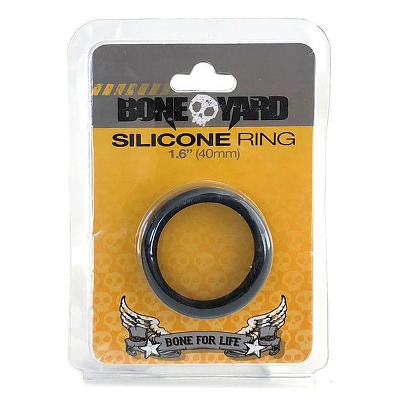 Boneyard Silicone Black Ring 40mm 