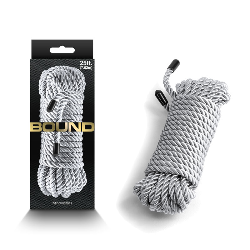 Bound Rope - Silver Bondage Rope - 7.6mtrs