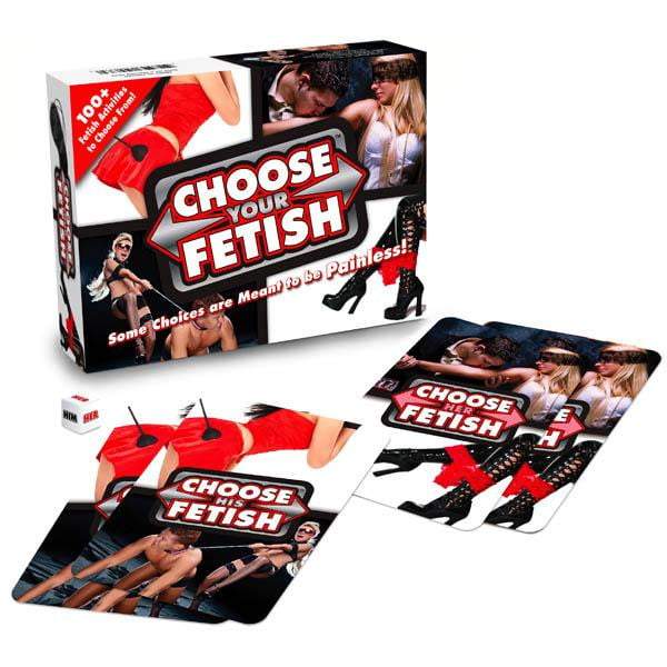 Choose Your Fetish - Couples Card Game
