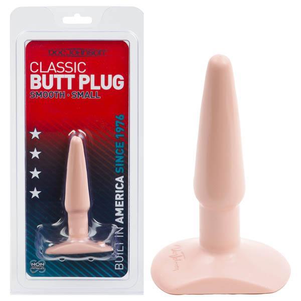 Doc Johnson Classic Smooth Beginners Butt Plug -  Flesh