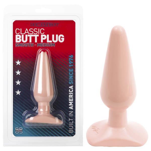 Classic Butt Plug - Flesh 14 cm (5.5'') Medium Smooth Butt Plug