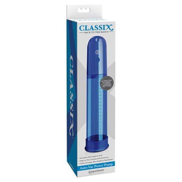 Classix Auto-Vac Blue Power Penis Pump 