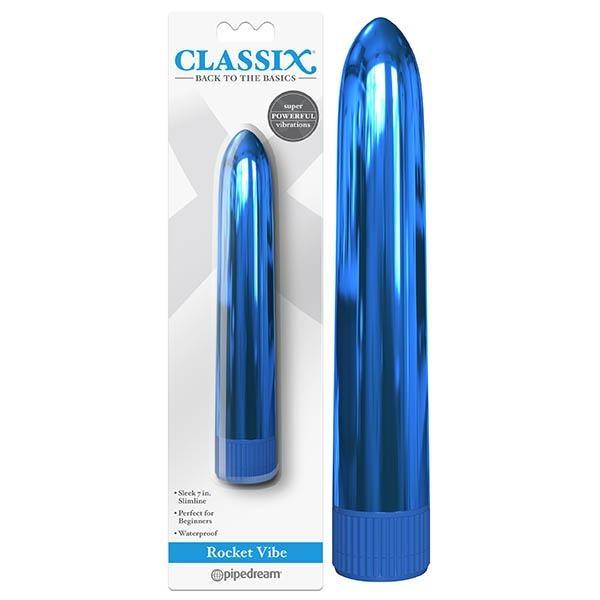Classix Rocket Vibe - Metallic Blue 17.8 cm (7'') Vibrator