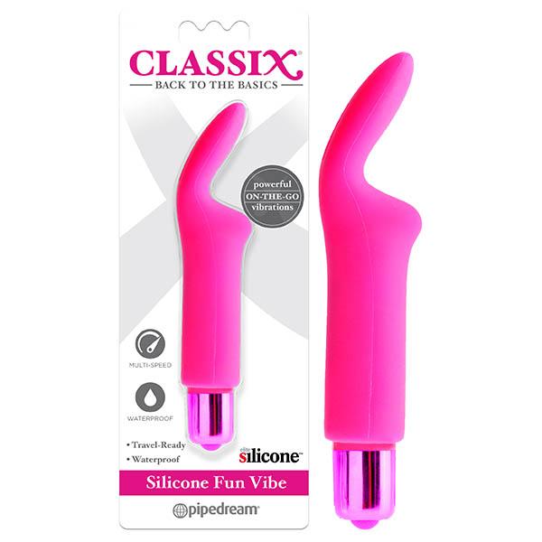 Classix Silicone Fun Vibe - Pink 14 cm (5.5'') Stimulator