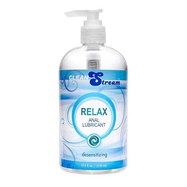 CleanStream Relax Anal Lubricant - Desensitising Lubricant - 518 ml (17.5 oz) Pump Bottle