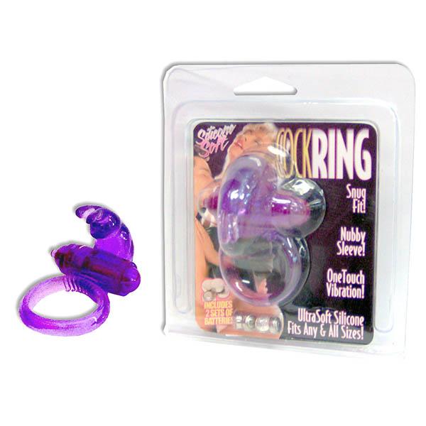 Cock Ring - Purple Rabbit Cock Ring