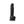 Colours Pleasures Vibrating 5 Inch Black Dong 
