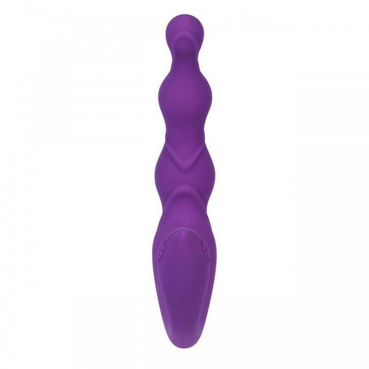 Come Together Vibrating Strapless Strap-on - Purple